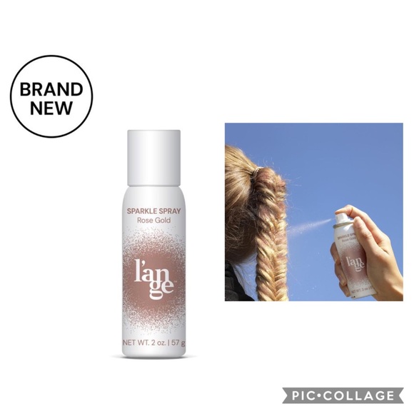L’ange Hair Hair Lange Glitter Sparkle Spray Rose Gold Poshmark